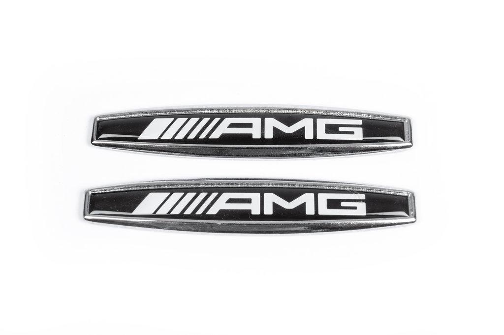 Наклейки на крила метал AMG для Mercedes Citan 2 шт. 2013↗ р.