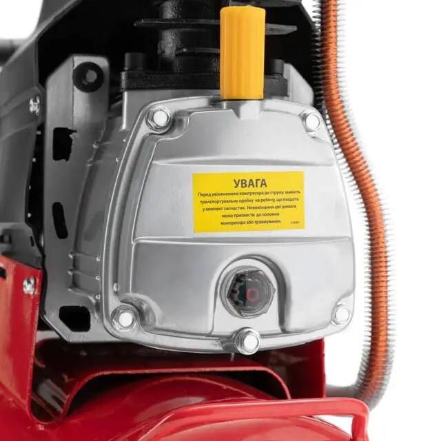 Компрессор Intertool PT-0010 24 л 1.5 кВт 220 В 8 атм 206 л/мин (14314345) - фото 4