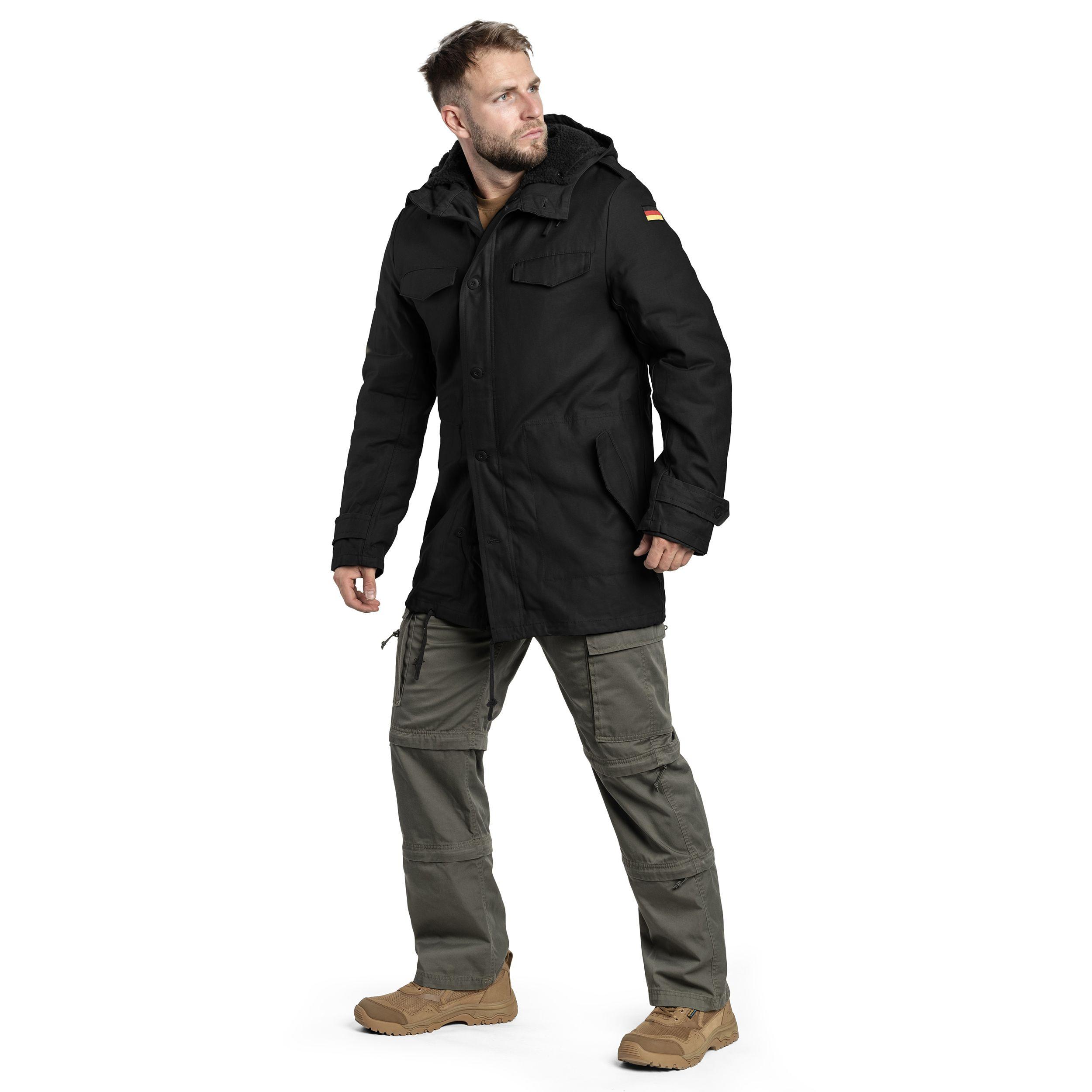 Куртка Brandit BW Parka Flag S Black (3163/2S) - фото 2