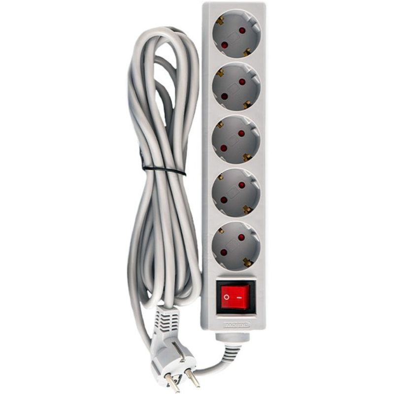Сетевой фильтр-удлинитель Logan SFG5-5 5 розеток 5 м Gray (28690338) - фото 4 Сетевой фильтр-удлинитель Logan SFG5-5 5 розеток 5 м Gray (28690338) - фото 4