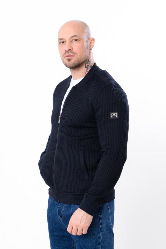 Бомбер чоловічий Носи Своє XL Темно-синій (15533) - фото 3 Бомбер чоловічий Носи Своє XL Темно-синій (15533) - фото 3