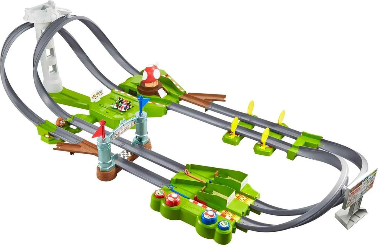 Трек Hot Wheels Mario Kart Circuit Track Set GCP27 (ХВ0001) Трек Hot Wheels Mario Kart Circuit Track Set GCP27 (ХВ0001)