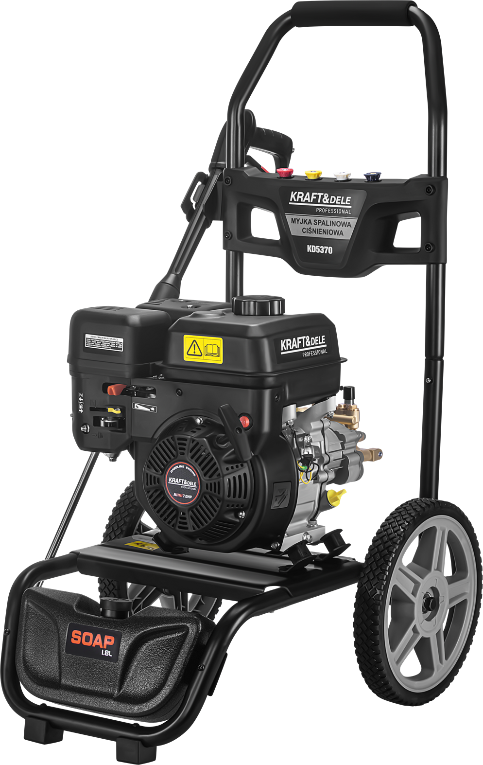 Мойка высокого давления бензиновая Kraft&Dele KD5370 7 л.с 360 бар (KD5370)