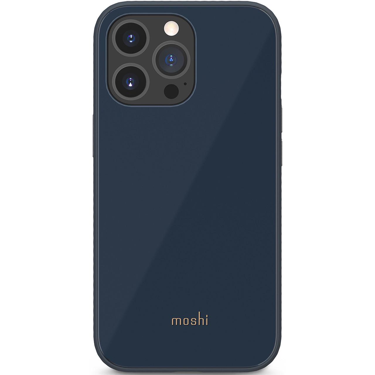 Чехол накладка Moshi iGlaze Slim Hardshell Case for iPhone 13 Pro, Slate Blue (99MO132533)