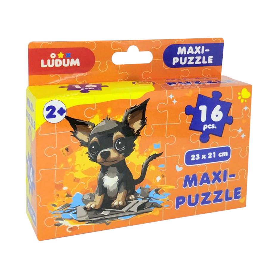 Пазл дитячий максі Ludum Собачка ME5032-05 16 великих елементів