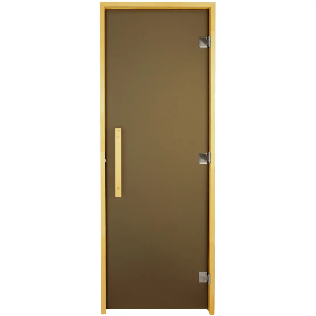 Дверь матовая для бани и сауны Tesli Lux Sateen 2000х800 мм (2871621027)