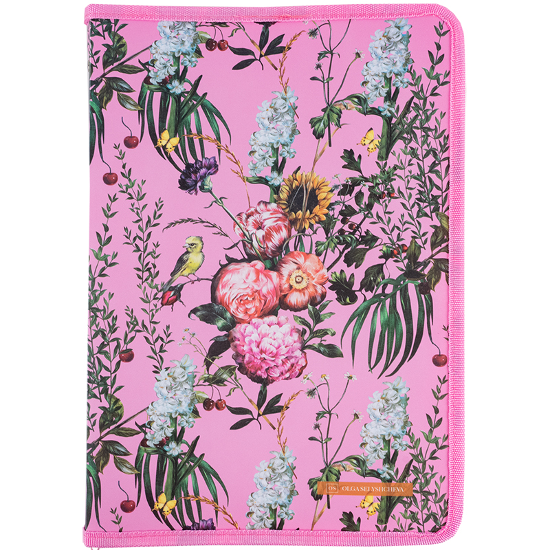 Папка объемная на молнии Axent А4+ OS Summer (1804-34-A)