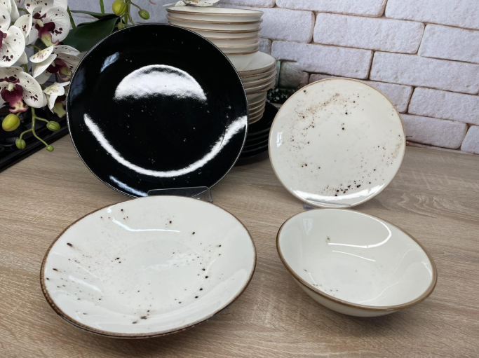 Столовый сервиз  OMS TULU фарфор 6 персон 24 шт. Estambul 3 (KL24-Istambul 3)