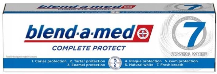 Зубна паста Blend-a-Med Complete Protect 7 Кришталева білизна 75 мл (03618)