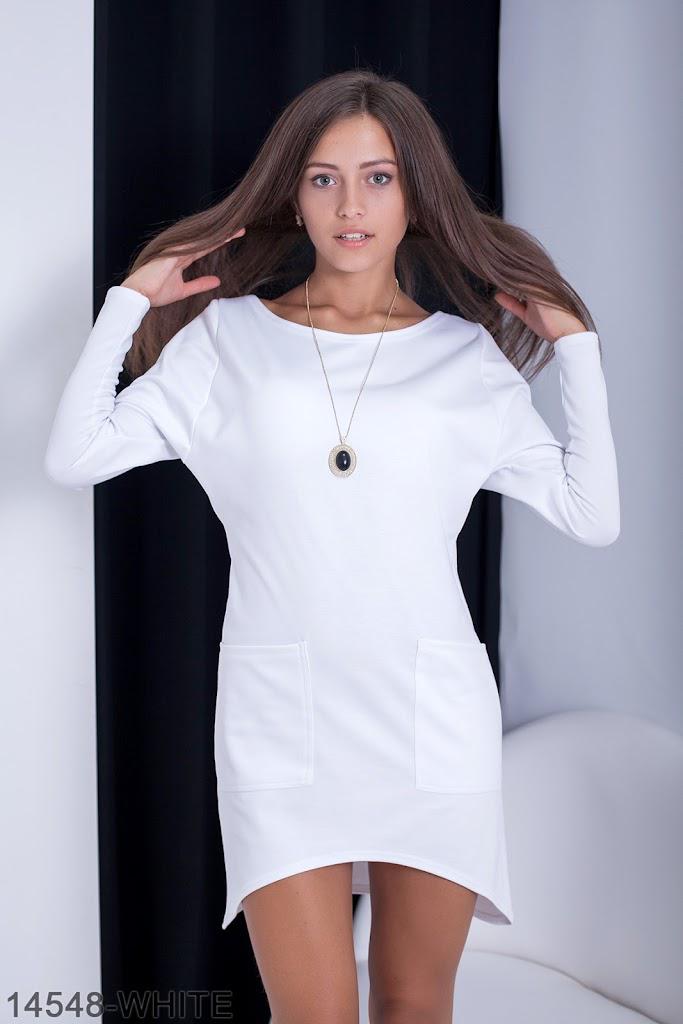 Платье Podium Toddalia 14548-WHITE M Белый - фото 5 Платье Podium Toddalia 14548-WHITE M Белый - фото 5