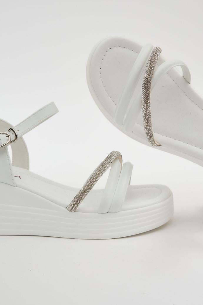 Босоніжки жіночі LONZA шкіряні р. 36 Білий (195806) - фото 3 Босоніжки жіночі LONZA шкіряні р. 36 Білий (195806) - фото 3