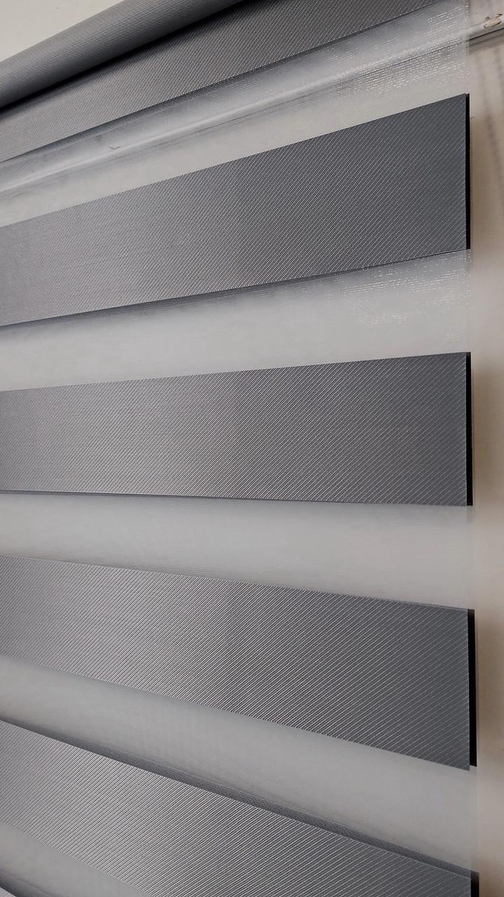 Рулонная штора день-ночь Miranda ВН 216-4 32,5х200 см Темно-серый (ВН 216-4-57)