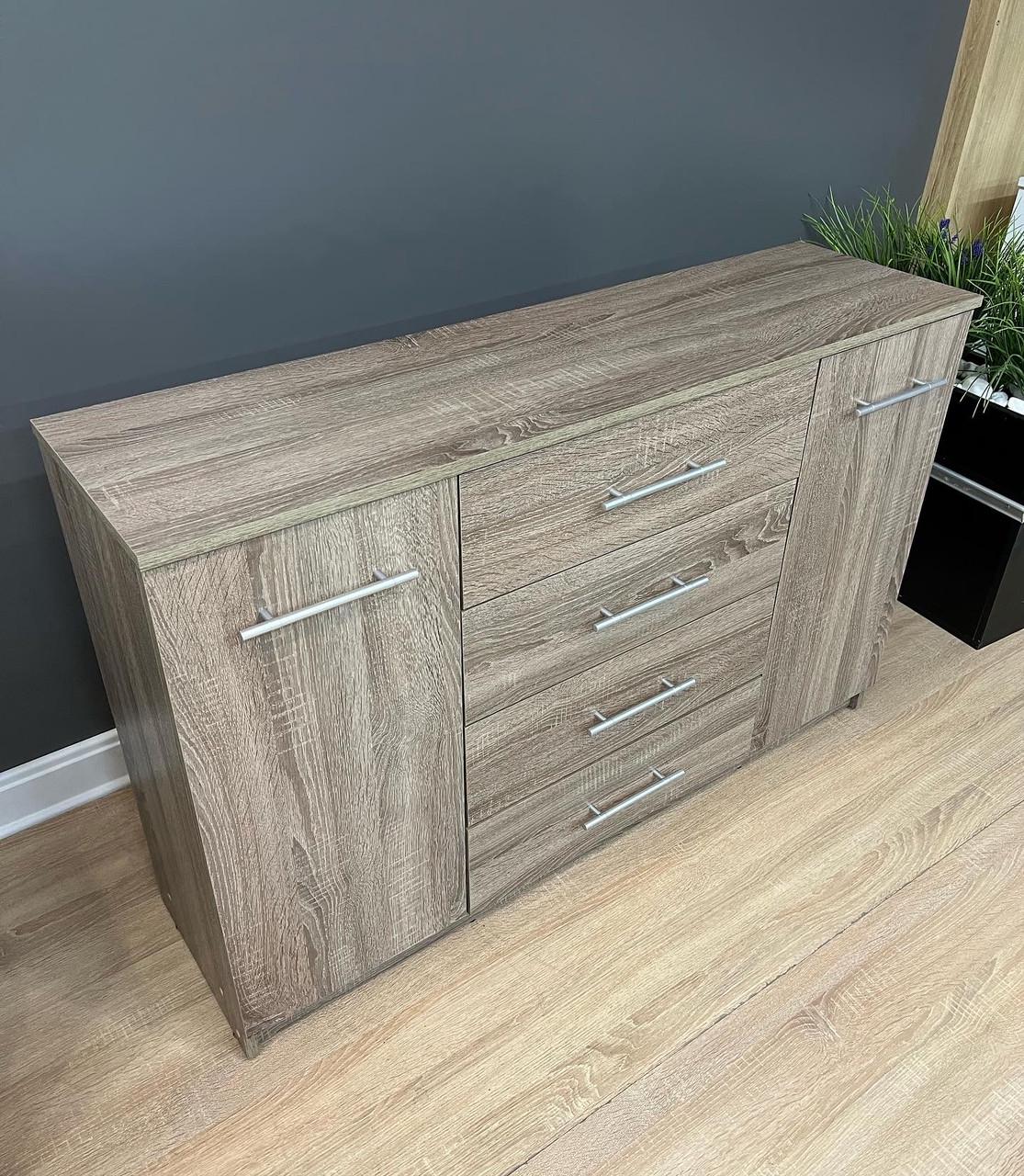 Комод Standart 4/2 1250х810х350 мм Дуб сонома трюфель - фото 3 Комод Standart 4/2 1250х810х350 мм Дуб сонома трюфель - фото 3