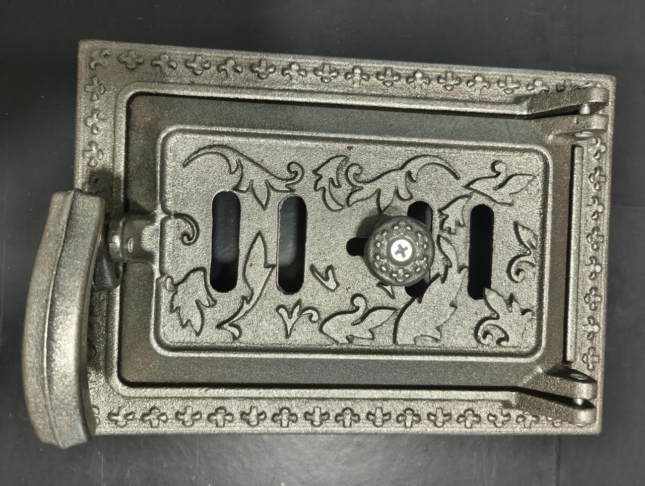 Дверца для печи поддувальная с шибером Дубок 180х260 мм - фото 3 Дверца для печи поддувальная с шибером Дубок 180х260 мм - фото 3