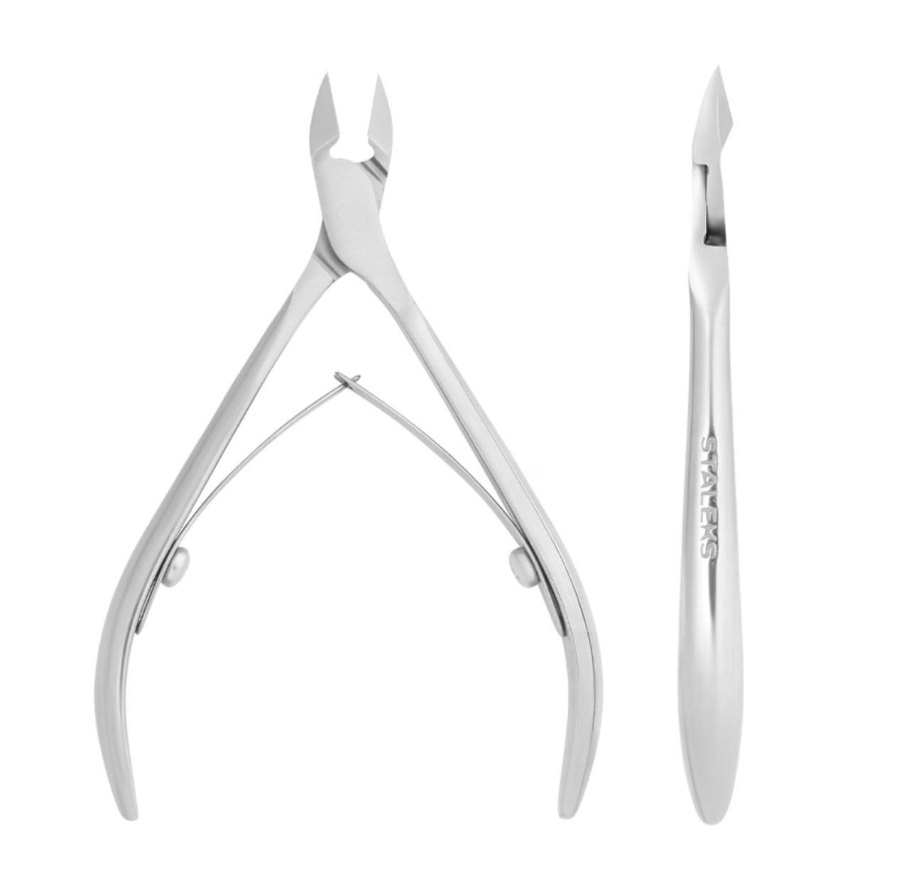 Кусачки профессиональные STALEKS Classic NE-10-8 8 мм для маникюра из нержавеющей стали