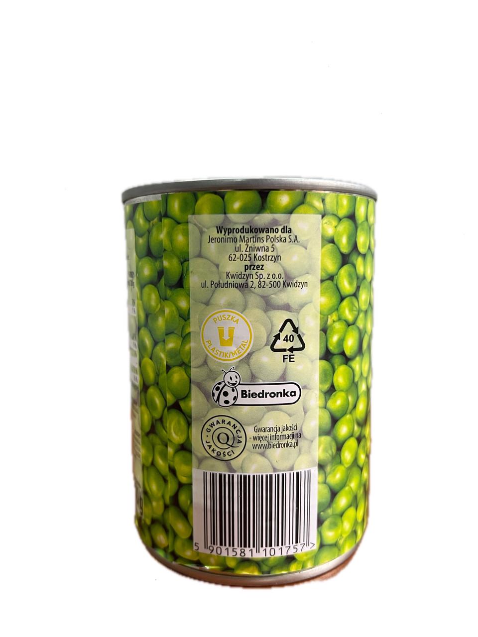 Горошок консервований Nasza Spiżarnia 240 г - фото 3 Горошок консервований Nasza Spiżarnia 240 г - фото 3
