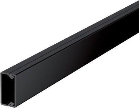 Канал кабельный OBO Bettermann 20x10 мм 99 см ПВХ Черный (6027321)