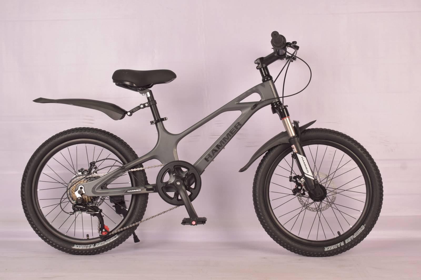Велосипед детский магниевый Hammer 20'' M-1 -7SP Графит Велосипед детский магниевый Hammer 20'' M-1 -7SP Графит