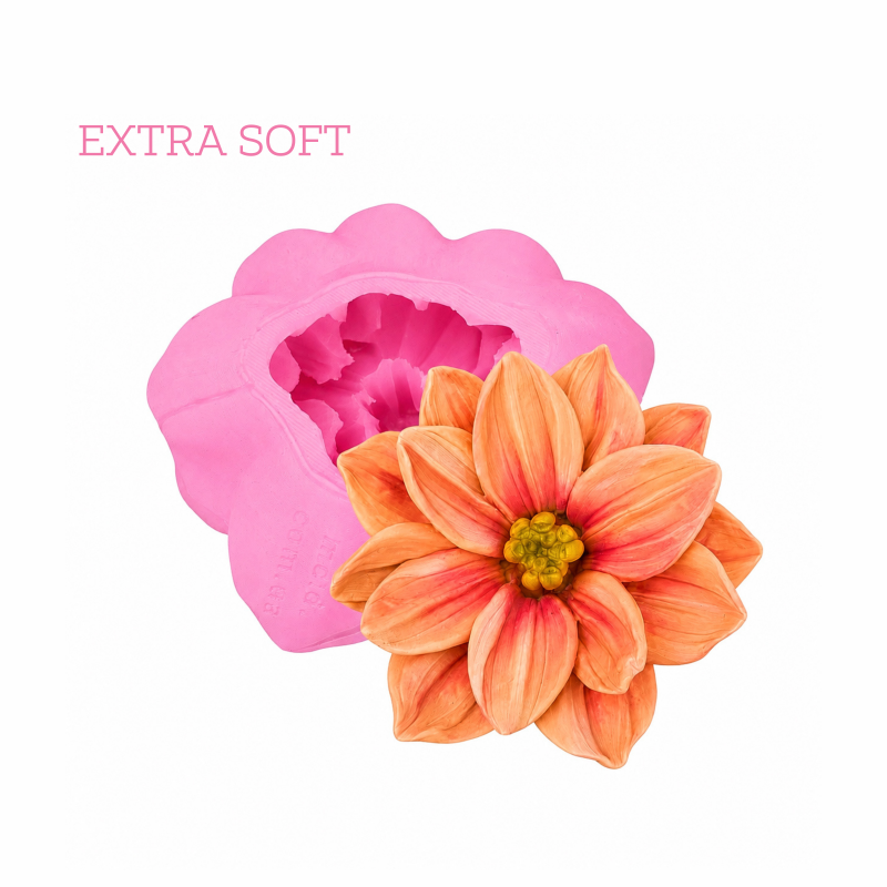 Молд силиконовый Лилия 3 EXTRA SOFT (12918) - фото 2 Молд силиконовый Лилия 3 EXTRA SOFT (12918) - фото 2