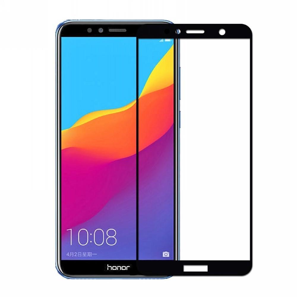 5D стекло Huawei Y6 Prime 2018 / Honor 7A Pro (Защитное Full Glue) Black (07886-2B)