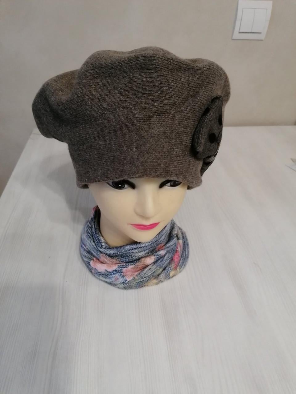 Берет Стелла Розовый