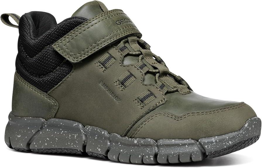 Ботинки деми Geox Flexyper с мембраной Amphibiox р. 32 Dk Green Black (29116899)