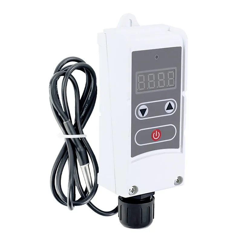 Термостат накладной электрический KOER KR.1355E с выносной гильзой от 5 до 90°C (KP2779)