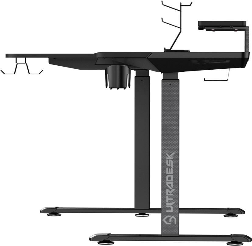 Комп'ютерний стіл для геймерів Ultradesk Winger Black (510504) - фото 5