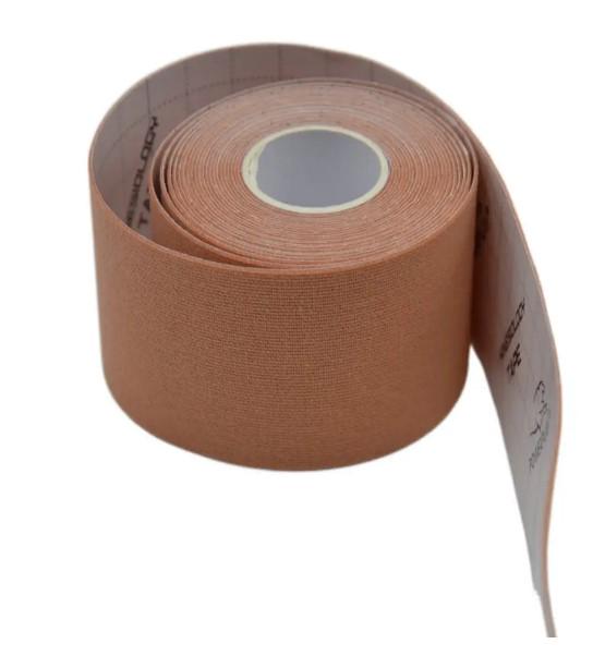 Тейп кинезиологический PowerPlay 4315 5 см x 5 мБежевый (PP_4315_Beige)