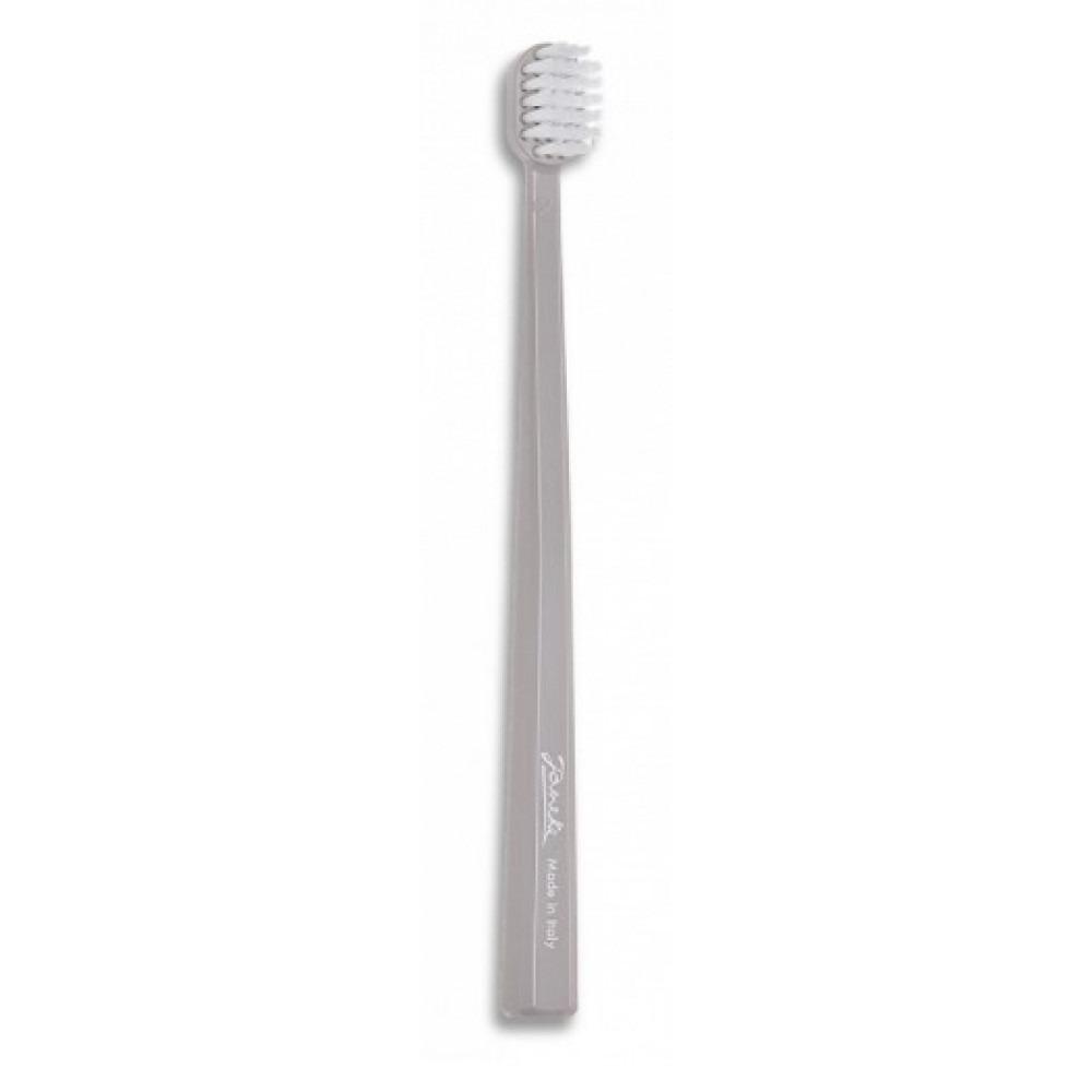 Зубная щетка средней жесткости Janeke Medium Toothbrush Серый (14146218)