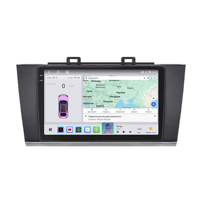 Автомагнитола штатная Lesko для Subaru Legacy VI 2014-2017 4/64 QLED CarPlay 4G Wi-Fi GPS Prime 9" (22391693)