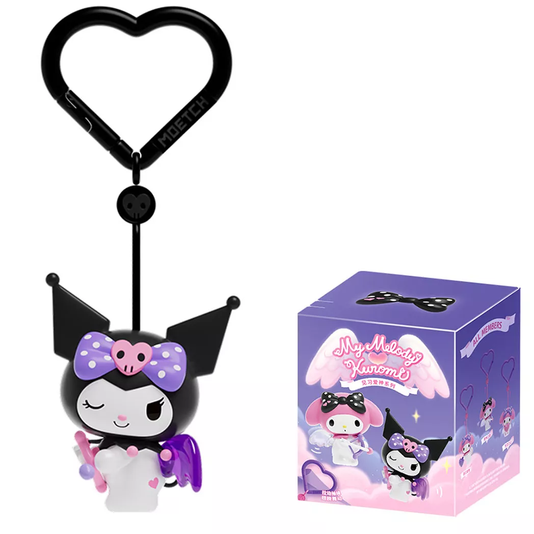Фигурка-сюрприз механическая Pop Top Hello Kitty Kuromi & My Melody Милые крылышки 1 шт. (24MDL-003)