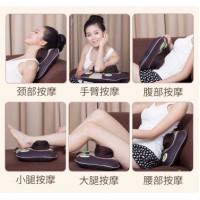 Подушка роликовая Massage Pillow 8802-003 с подогревом и пультом. - фото 4