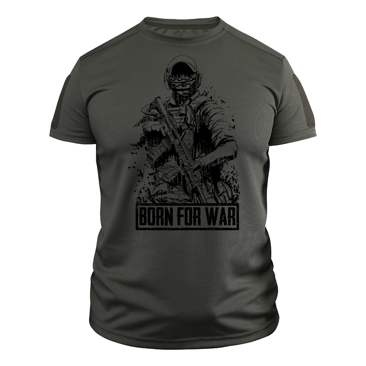 Футболка военная CoolMax BORN FOR WAR L Оливковый (TS-C-2-L)