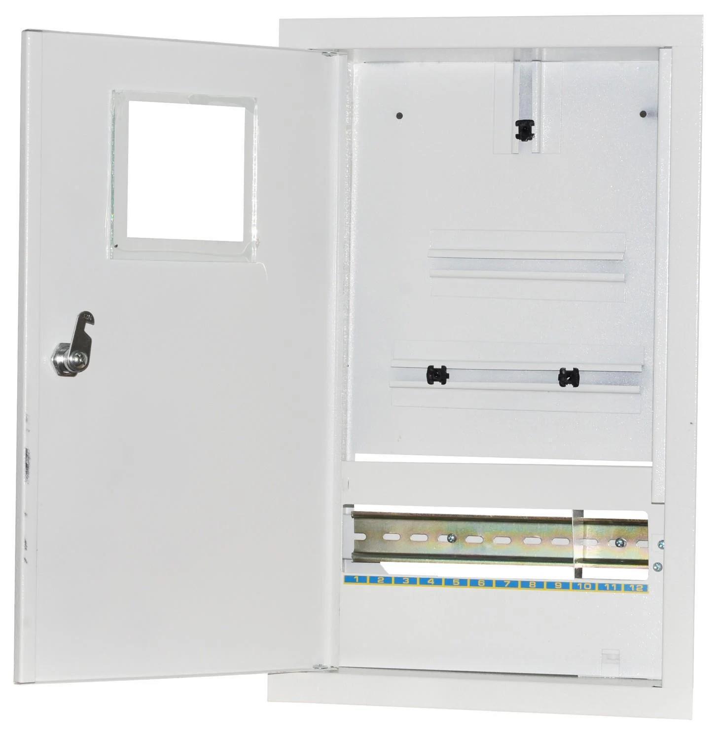 Щит розподільчий врізний Nova ШМР 3Ф-12-В електронний лічильник (28177091) Щит розподільчий врізний Nova ШМР 3Ф-12-В електронний лічильник (28177091)