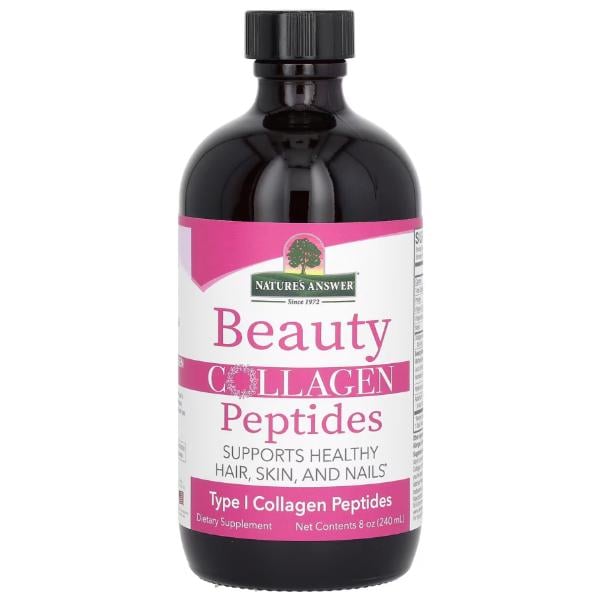 Коллаген Nature's Answer Beauty Collagen Peptides Berry Flavor 240 мл 16 порций (000022185)