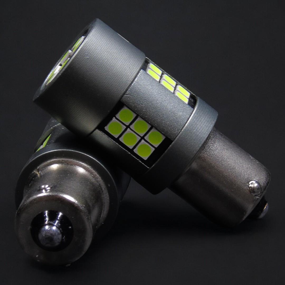 Автомобильные лампы светодиодные Global Solution 1156-3030-30SMD CANBUS Зеленый (2330497703) - фото 2