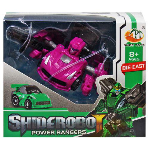 Трансформер SuperRobo Малиновый (200453)