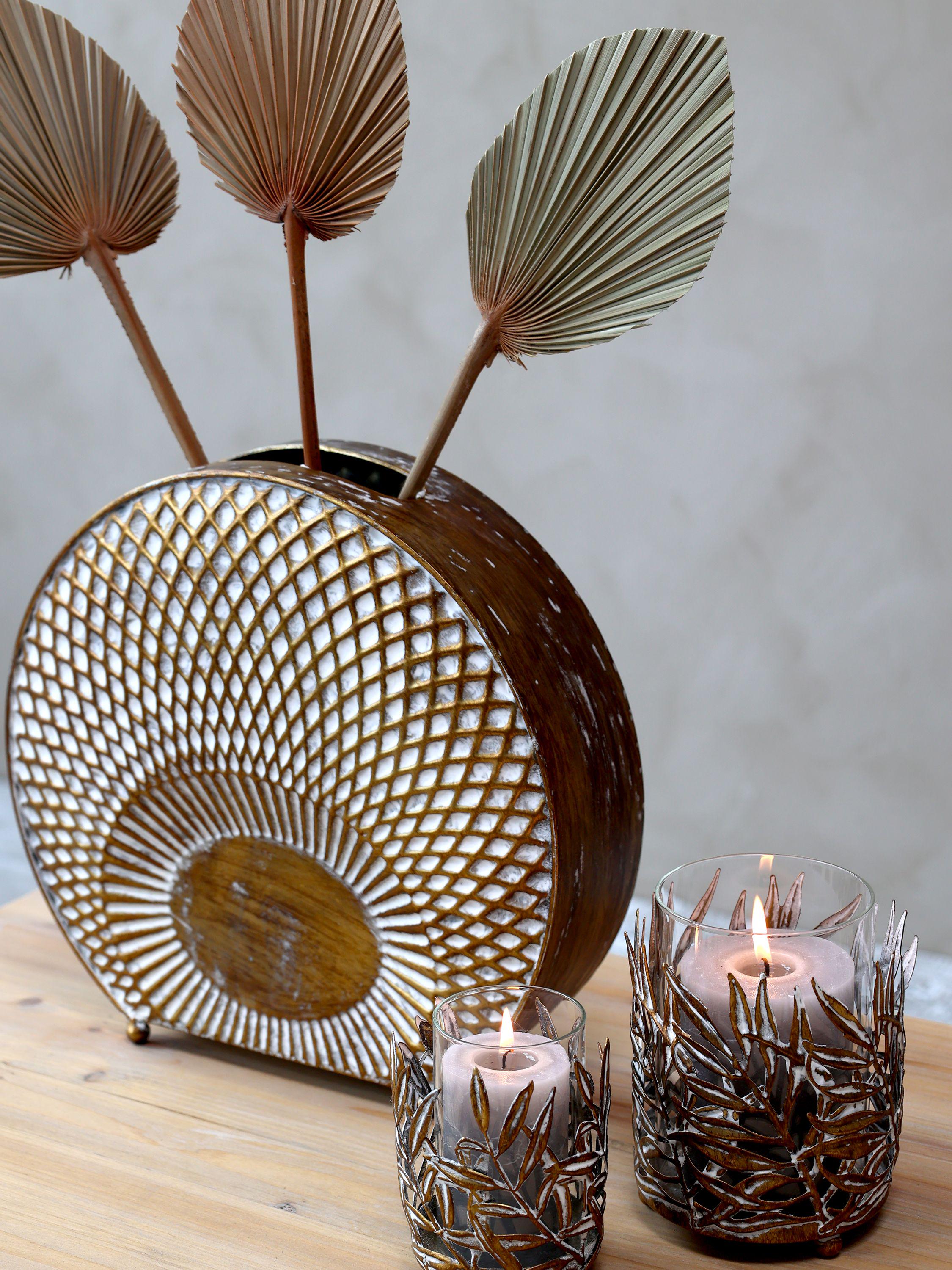 Підсвічник антична латунь D 8х11,5 см (71070813) - фото 3 Підсвічник антична латунь D 8х11,5 см (71070813) - фото 3