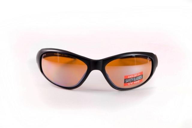 Очки защитные открытые Global Vision Hercules-2 drive mirror Коричневый - фото 2