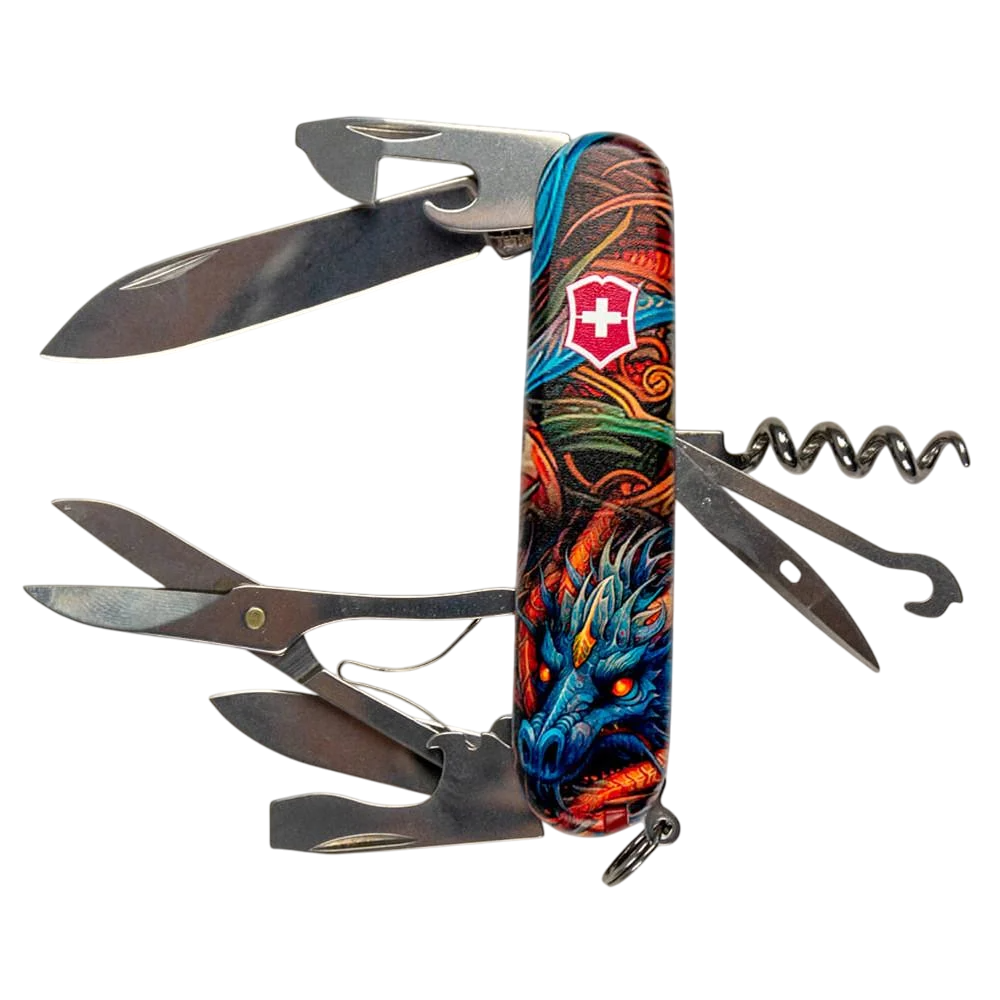 Мультитул швейцарський Victorinox Climber Zodiac Dragon 14 функцій (597102)