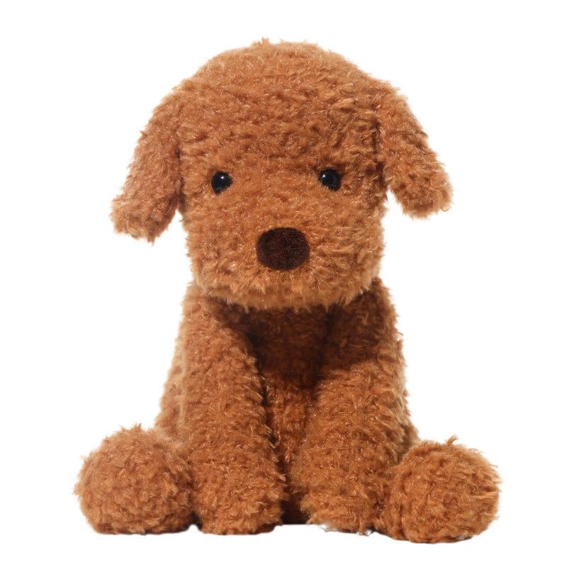 Мягкая игрушка Jooki Кудрявый щенок Puppy 25 см Коричневый (40572)
