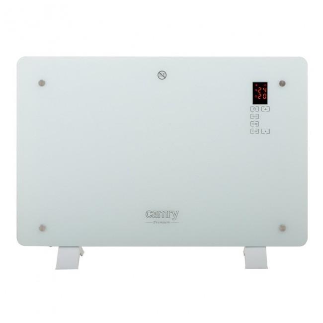 Конвектор електричний Camry CR 7721 LCD скляний з пультом White (115422) - фото 2
