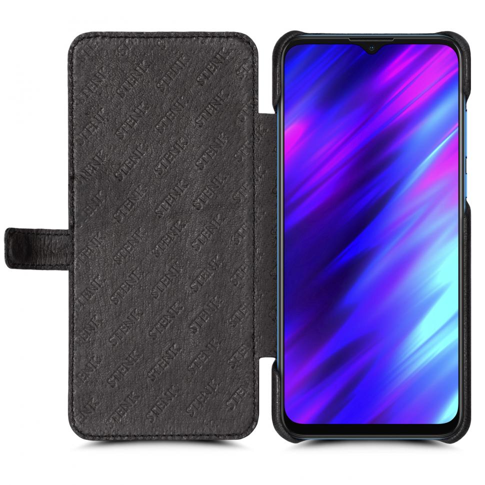 Чехол книжка Stenk Premium для Meizu M10 Черный (65823)