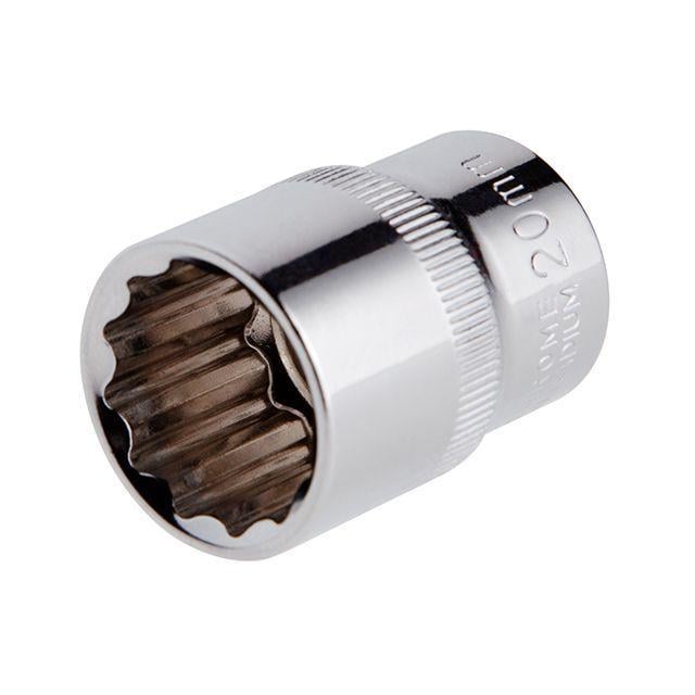 Головка Intertool 1/2″ 12-гранная 20×38 мм (ET-0220)