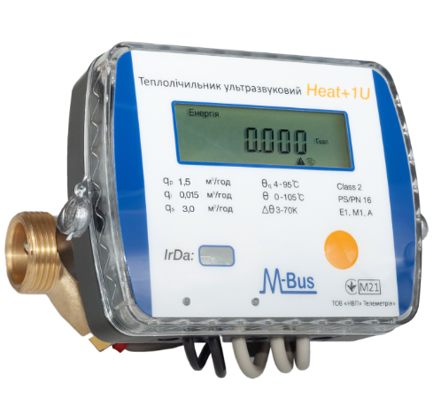 Теплосчетчик  ультразвуковой TLM Heat+1U Ду-15 (1.5)