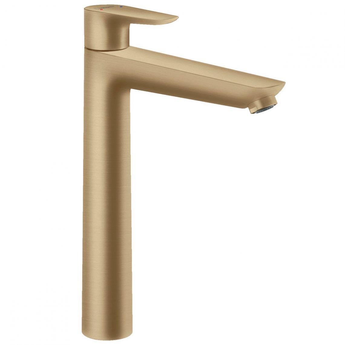 Змішувач для умивальника Hansgrohe Talis E 240 з донним клапаном Brushed bronze (71716140)