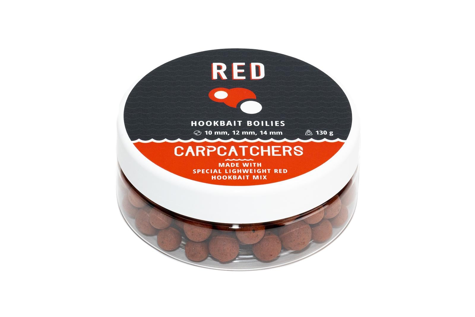 Бойлы насадочные вареные Carp Catchers Red микс размеров