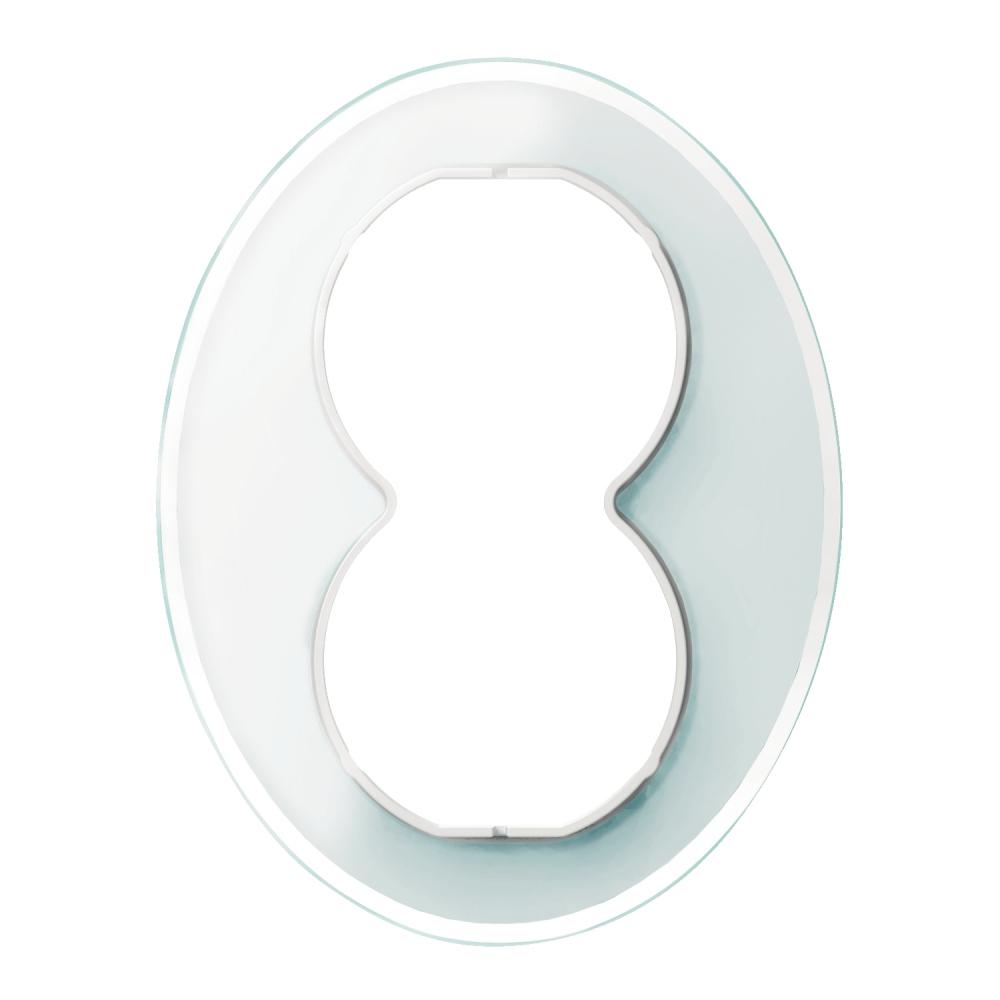 Рамка Schneider Electric для двойной розетки PC/ABS Renova Schneider Electric Белый (WDE011409)