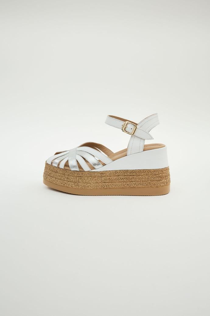 Босоніжки жіночі LONZA шкіряні р. 41 Білий (199879)